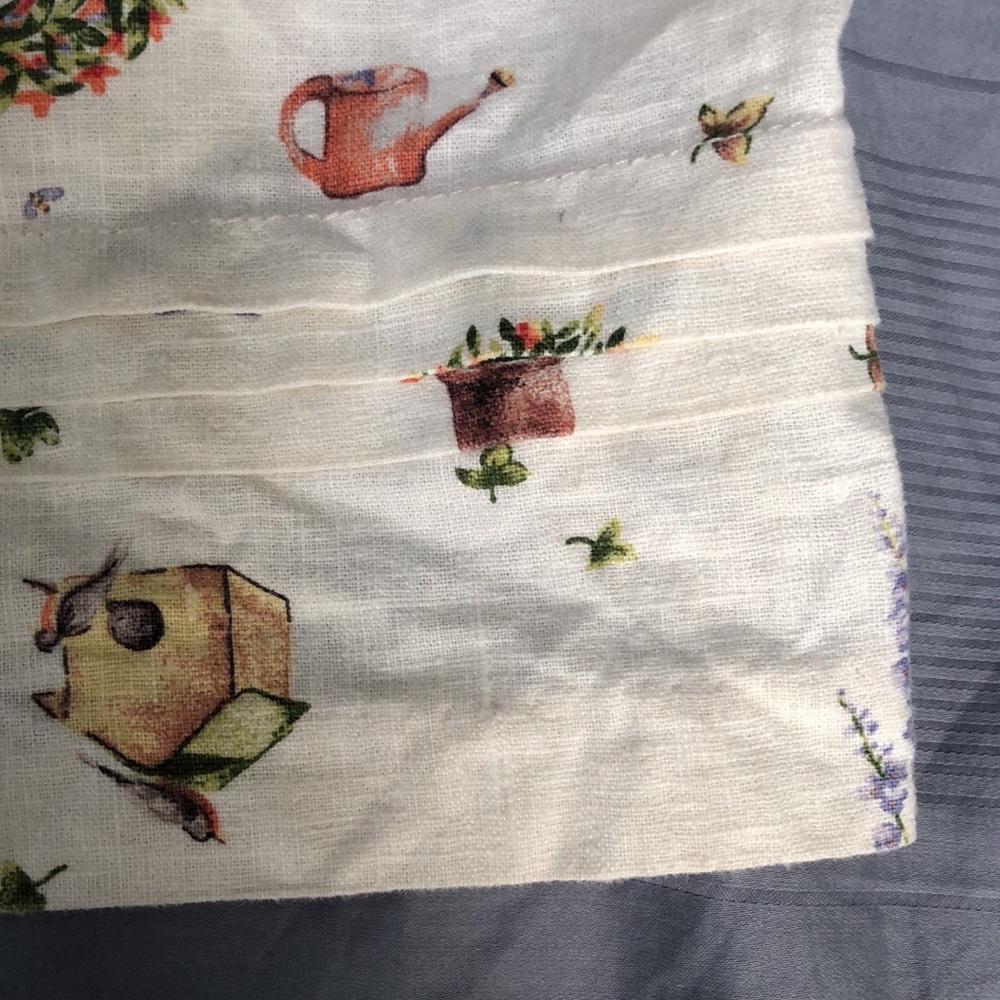 Lands' End White Maxi Dress with Floral Animal Print - Picture 4 of 6